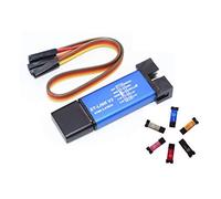 TECNOULAB 1 unité de Programmation St-Link V2, Mini Coque en métal, émulateur STM8, téléchargeur STM32
