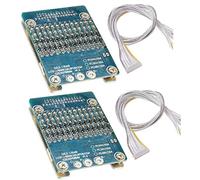 TECNOULAB 2 pièces 13S 48V 20A Li-ION cellules au Lithium 18650 Protection de la Batterie BMS Carte PCB