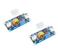TECNOULAB 2 pièces 5A XL4015 DC-DC Module d'alimentation abaisseur réglable Chargeur de Batterie au Lithium LED