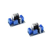 TECNOULAB 2 pièces. Circuit abaisseur de régulateur linéaire réglable du convertisseur DC-DC LM317