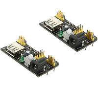 TECNOULAB 2 pièces Module d'alimentation pour Platine de prototypage sans Soudure MB102 MB-102 3.3V 5V