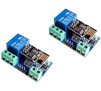 TECNOULAB 2 pièces Module de Relais WiFi ESP8266 5V commutateur de télécommande pour Maison Intelligente, Application de téléphone