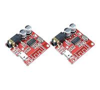 TECNOULAB 2 pièces Récepteur Audio MP3 Bluetooth 4.1 décodeur sans Perte, Module stéréo sans Fil