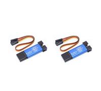 TECNOULAB 2 unités de Programmation St-Link V2, Mini Coque en métal, émulateur STM8, téléchargeur STM32