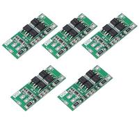TECNOULAB 5 pièces Carte de Protection de Batterie au Lithium 2S 20A 7.4V 8.4V 18650 Version équilibrée, BMS