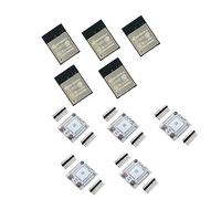 TECNOULAB 5 pièces ESP-WROOM-32 ESP32 ESP-32S ESP-32 Bluetooth et WiFi Dual Core CPU Doit + 5 pièces Carte Adaptateur