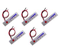 TECNOULAB 5 pièces Indicateur de capacité de Batterie Li-ION 5s 21V 18650 testeur de Niveau de Puissance