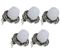 TECNOULAB 5 pièces Module de capteur pyroélectrique Infrarouge pour détecteur de Mouvement SR602