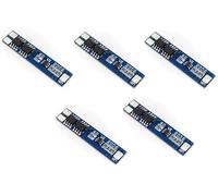 TECNOULAB 5 pièces Panneau de Protection de Batterie Li-ION Lithium Lipo 7.4V 8.4V 18650 BMS PCM 2S 5A