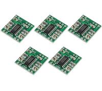 TECNOULAB 5 unités Module Audio PAM8403, Carte ampli numérique Classe D, Alimentation USB 2,5-5V