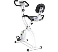 Back fit YF91 Vélo d'appartement pliable avec dossier Blanc