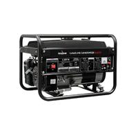 Tecnoware Power Systems - Générateur électrique portable 3200 VA, Monophasé 230 Vac 50 Hz, Démarrage électrique/manuel, Faible bruit, Réservoir 15L, AVR, 2 Prises SCHUKO, Noir, 3200 VA