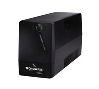 Tecnoware Onduleur 1500VA pour PC/Modem, logiciel, protection surtension et coupure pour PC, vidéosurveillance, NAS,