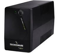 Tecnoware Onduleur 900VA pour PC/Modem, protection surtension et coupure pour PC, modem, vidéosurveillance, NAS, POS