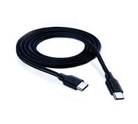 Tecnoware Power Systems - Câble USB-C 180 cm - Recharge Rapide - Compatible Ultrabook, MacBook Pro, Tablettes - Surface Soft Touch - Transfert Données 480 Mbit/s - 180 cm