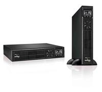 Tecnoware Power Systems - Onduleur EVO DSP PLUS 2400, Technologie en ligne, 8 sorties IEC, Installation Rack et Tower, Autonomie 40 min, Alimentation pour serveurs et LAN, Noir, 2400 VA