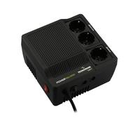 Tecnoware Stabilisateur de Tension 1000VA pour modem, routeur, PC et petits appareils électroniques, protège contre les surtensions, ce n’est pas un onduleur, prêt à l’emploi