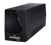 Tecnoware UPS 2000VA pour PC/Modem, pas pour Gaming/Console, onduleur ERA PLUS, 6 prises IEC, logiciel, protection contre coupures et surtensions pour PC, modem, vidéosurveillance, caisse, NAS, POS