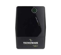 Tecnoware UPS Veille 1.2kVA 840W, 2 Prises CA, USB, Batterie VRLA, Autonomie 10/40min, Compact, 101x279x142mm, FGCERAPL1202SCH