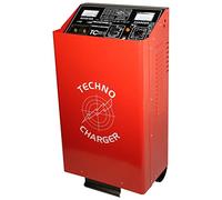 TECNOWELD - Chargeur de Batterie 12-24V TC600 - Démarreur Professionnel 700Ah pour Camion, Voiture et Tracteur - Charge Lente/Rapide avec Télécommande de Démarrage et Câbles