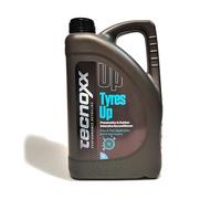 Tecnoxx Performance Detailing Tyres Up - Brillant et Hydratant pour Pneus et Caoutchoucs pour Voitures et Motos - Protection UV, Brillance Intense et Résultat Instantané - 5L