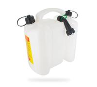 TECOMEC - Jerrican 3L + 6L- Jerrican Plastique Double Usage avec Bec Verseur - Norme UN Pour Transport de Matières Dangereuses