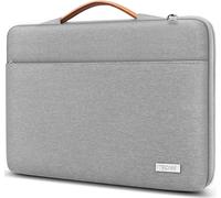 TECOOL 14 Pouces Housse Ordinateur Portable,Pochette Ordinateur 14 Pouces pour 14" HP Lenovo Thinkpad Acer Dell Chromebook, Étanche Housse MacBook Air 15 M5 M4 M3 2026-2021,Sacoche PC 14", Gris