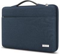 TECOOL 14 Pouces Housse Ordinateur Portable pour 14" HP Lenovo thinkpad Acer Dell Chromebook,Housse MacBook Air 15 M3 M2 2024 2023, Étanche Pochette pc Protection Ordinateur 14, Bleu Denim