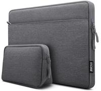 TECOOL 14 Pouces Housse Ordinateur Portable pour 14 Pouces Lenovo Thinkpad HP Dell Acer ASUS Chromebook Notebook Laptop, 15,3 MacBook Air M3 M2, Pochette 14 PC Portable Protection, Gris foncé