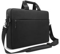 TECOOL 17 17,3 Pouces Sacoche Ordinateur Portable, Sacoche de Protection Imperméable Housse Sac à Bandoulière pour 17-17,3 Pouces Lenovo Acer ASUS Dell HP Samsung Laptop Notebook, Noir