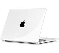 TECOOL Coque Compatible avec Nouveau MacBook Air M4 M3 M2 13.6 Pouces 2025 2024 2022 (A3240 A3113 A2681), Coque Rigide de Protection en Plastique Fine, Transparente Clair