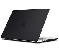 TECOOL Coque Compatible avec MacBook Pro 14 Pouces 2021-2025 M4 M3 M2 M1 Pro/Max (A3401 A3185 A3112 A2992 A2918 A2779 A2442), Coque Rigide de Protection en Plastique Fine, Noir