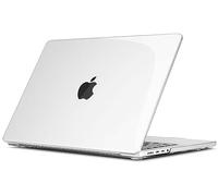 TECOOL Coque Compatible avec MacBook Pro 14 Pouces M5 M4 M3 M2 M1 Pro Max 2021-2026, Coque Rigide de Protection en Plastique Fine, Transparente Clair