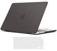 TECOOL Coque Compatible MacBook Pro 14 Pouces M5 M4 M3 M2 M1 Pro Max 2021-2026, Coque Rigide en Plastique Fine et Protection Clavier (UE), Gris Sidéral
