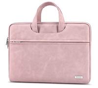 TECOOL Housse 13,3 Pouces pour 13.6 MacBook Air M3 M2 2024 2022,13 MacBook Air/Pro M2 M1 2022-2012, MacBook Pro 14 M3 M2 2023,13,5 Surface Laptop 3/4,Protection Pochette Ordinateur Portable, Rose