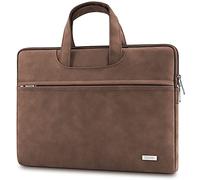 TECOOL Housse 13,3 Pouces pour 13.6 MacBook Air M3 M2 2024 2022,13 MacBook Air/Pro M2 M1 2022-2012, MacBook Pro 14 M3 M2 2023,13,5 Surface Laptop,Protection Pochette Ordinateur Portable, Brun