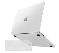 TECOOL Premium Coque Ultrafine pour MacBook Air M4 M3 M2 13,6 Pouces 2025 A3240 2024 A3113 2022 A2681, « pour Couleur Argent » Coque Rigide en Plastique Mate Protection Clavier UE en TP