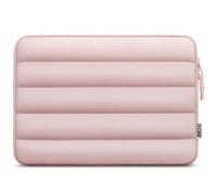 TECOOL Puffy Housse 13-13.3 Pouces Ordinateur Portable, Rose