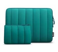 TECOOL Puffy Housse 14 Pouces Ordinateur Portable pour 14" Lenovo Ideapad Thinkpad HP Pavilion Elitebook Dell Acer Chromebook,Macbook Air 15 M4 M5 2026 Pochette PC Étanche avec Petite Sac,Teal