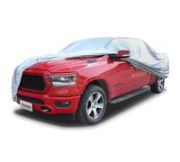 Tecoom Housse Rigide imperméable et résistante aux UV avec Fermeture éclair et Sangles pour Ford F150 Ram 1500 Chevy Silverado Toyota Tundra GMC Sierra Longueur jusqu'à 538,5 cm