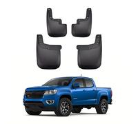 Tecoom Lot de 4 bavettes Garde-Boue Avant et arrière pour Colorado GMC Canyon sans évasements 2015-2019 Noir