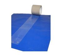 TECPLAST Adhésif de réparation bâches 200mm x 20m ADHREP - Qualité PRO - Pour tout type de bâches dont bâches serre et toiles PVC