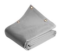 TECPLAST Bâche de Protection 6x8 m LP640MU Grise - Garantie 8 ans - Bâche PVC étanche - Résistance Anti-UV