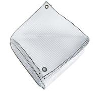 TECPLAST Bâche de Protection 4x10 m TR170MU - Bâche Armée Transparente - Haute Qualité - Imperméable - Résistance Anti-UV