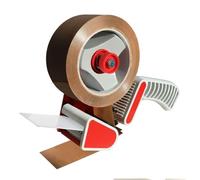 TECPLAST Dévidoir adhésif manuel en métal pour rouleaux de 50 mm de large