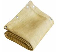 Tecplast Filet Carport 4x4 m Beige Sable - Garantie 5 Ans - FP320CP - Filet d'ombrage perméable pour abri de Voiture