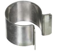 TECPLAST Lot de 60 Clips pour bâche Serre 25mm x 30mm 30CP - Haute Qualité - Clips de Fixation métal revêtement Zinc