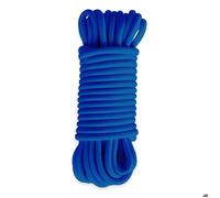TECPLAST Sandow élastique Bleu 15 mètres 9SW - Qualité PRO - Tendeur pour bâche de diamètre 9 mm