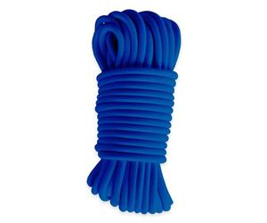 TECPLAST Sandow élastique Bleu 20 mètres 9SW - Qualité Pro - Tendeur pour bâche de diamètre 9 mm