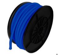 TECPLAST Sandow élastique Bleu 25 mètres 9SW - Qualité PRO - Tendeur pour bâche de diamètre 9 mm